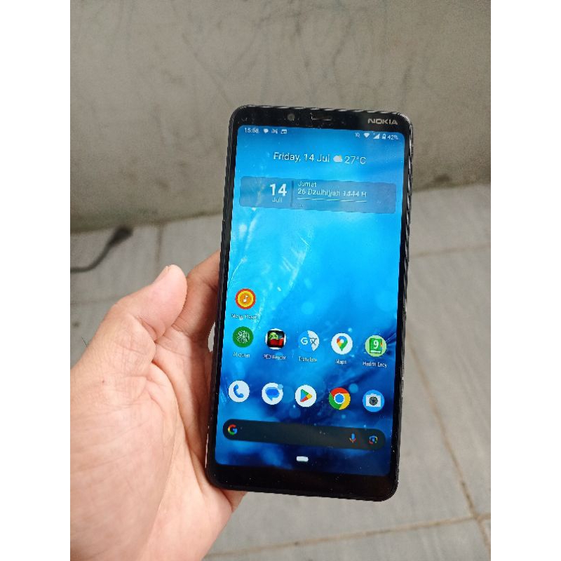 HP Android 3/32 Nokia 3.1 Plus Second