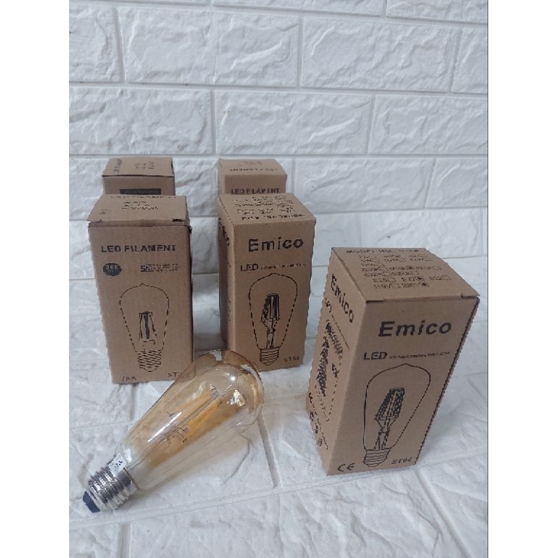 LAMPU LED EDISON ST64 WARMWHITE