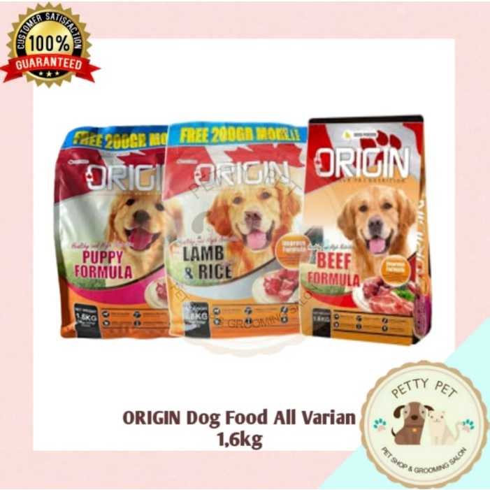 

Origin dog food 1.6kg | dog food | origin | makanan anjing