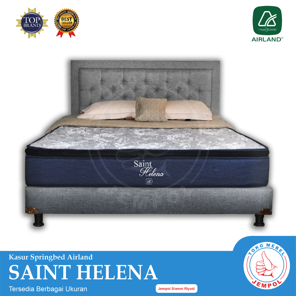 Kasur Airland Saint Helena/Kasur Springbed/Tempat Tidur/Plush Top/Jempol
