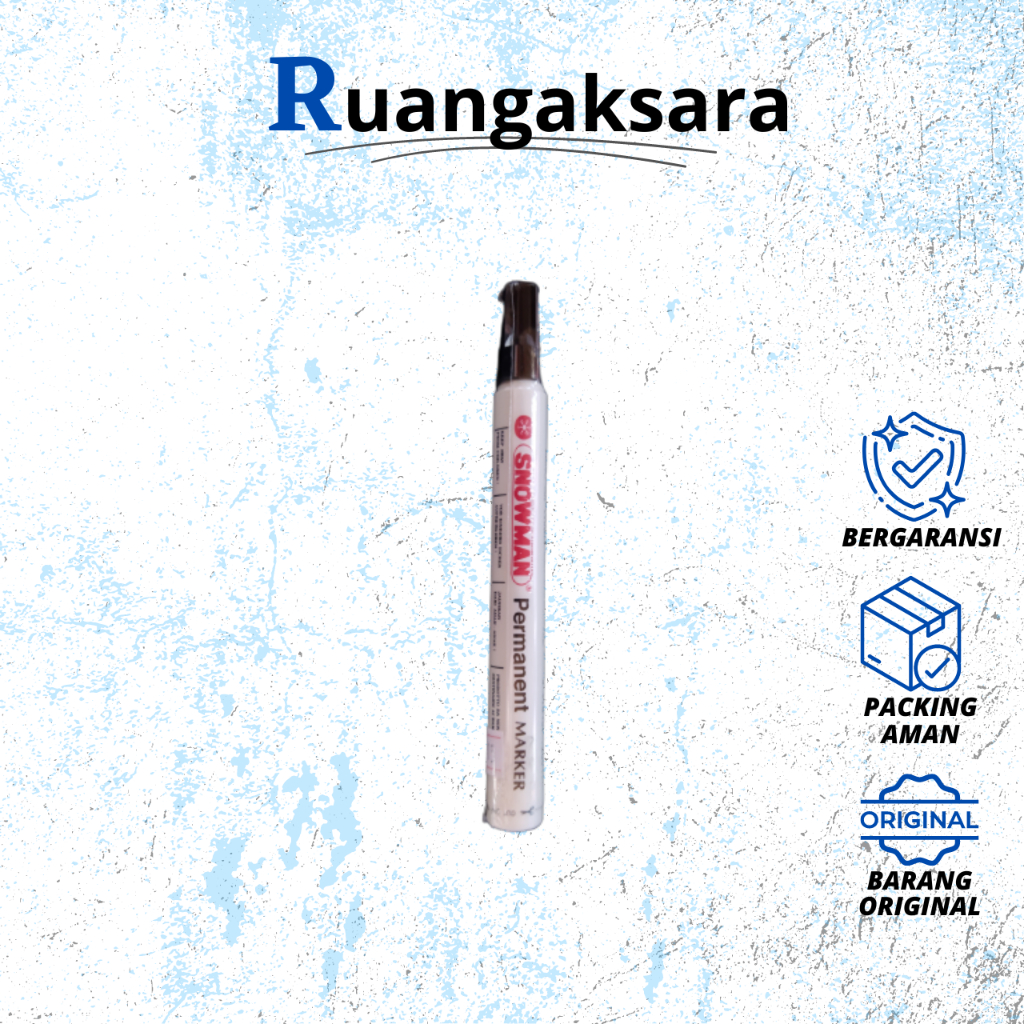 

SPIDOL SNOWMAN PERMANEN DAN WHITEBOARD - HITAM, MERAH, HIJAU, BIRU