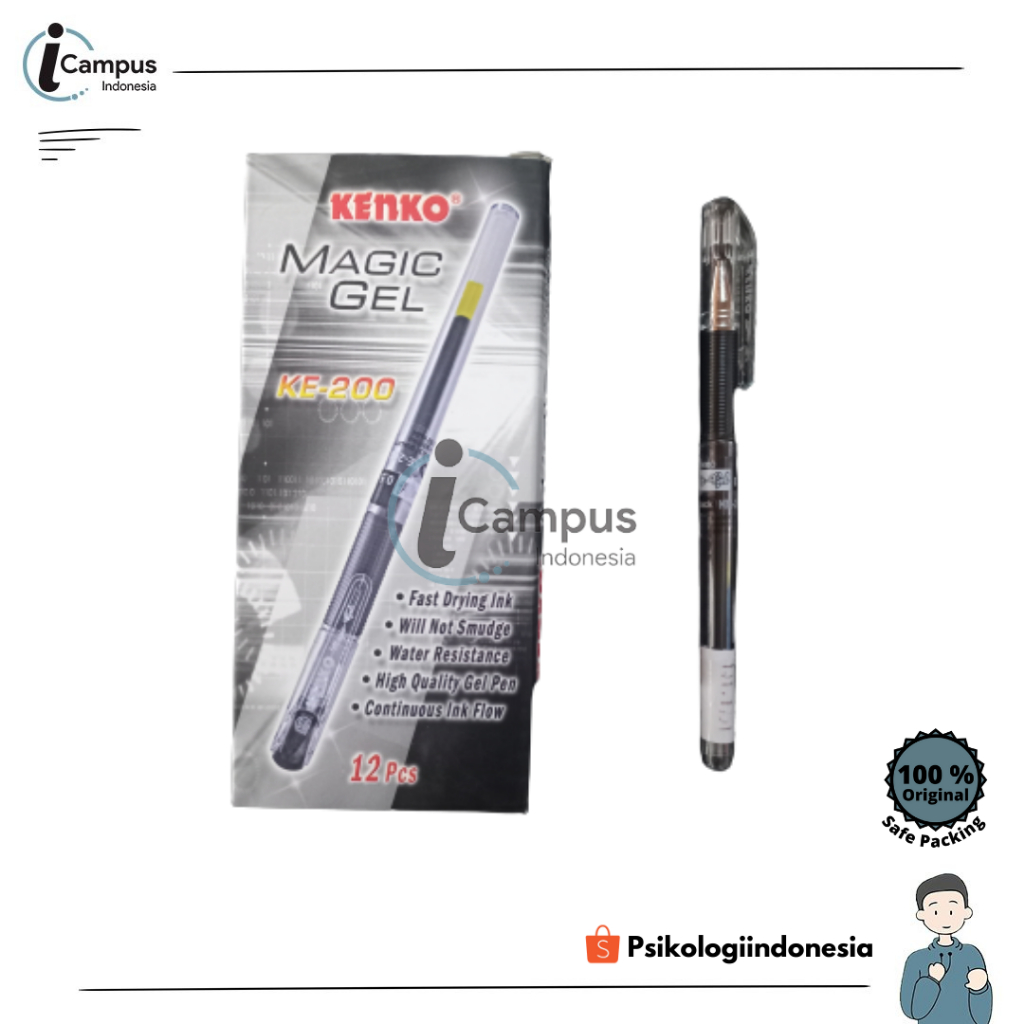 

BOLPEN KENKO KE 200 HITAM