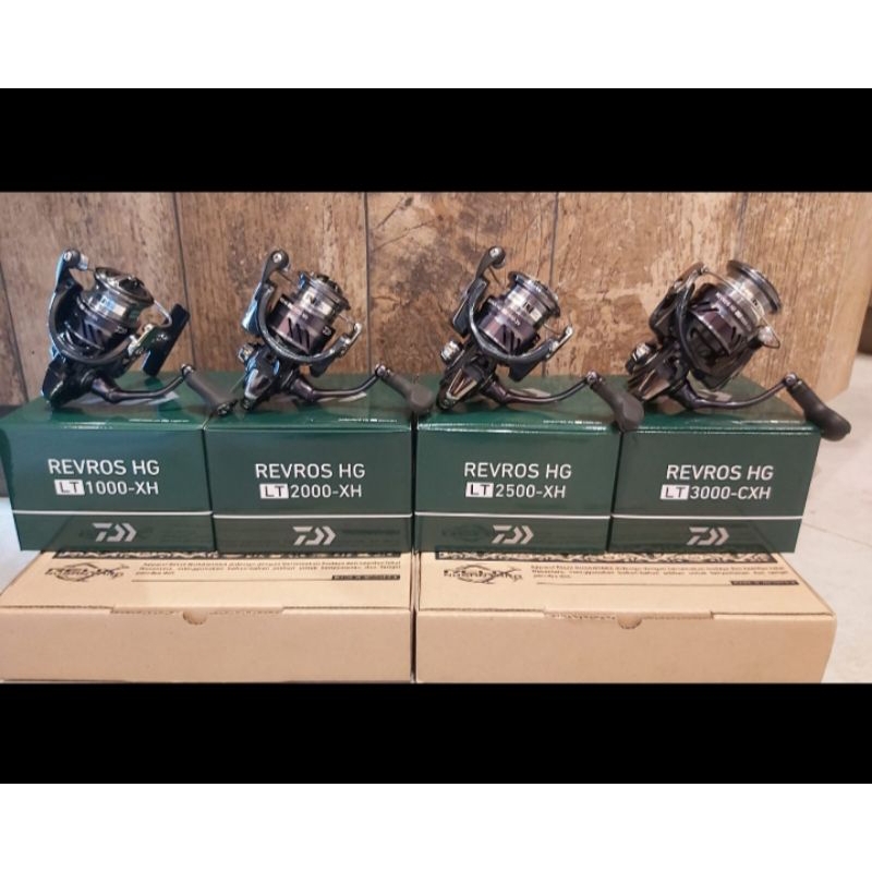 Reel DAIWA REVROS HG LT 1000XH-REVROS HG LT 2000-REVROS HG LT 2500- REVROS HG LT 3000,Reel daiwa pow