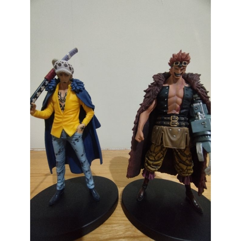 one piece figure dxf glm trafalgar law & eustass kid original fzo ikuji (VERY RARE)