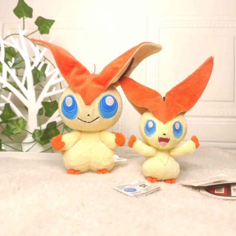 Boneka Pokemon Victini Original Banpresto / Boneka Victini / Victini Plush