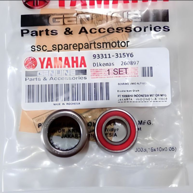 BEARING LAHER PULLY BAMBU MIO NOUVO MIO SPORTY MIO SMILE MIO SOUL FINO OLD NTN JAPAN