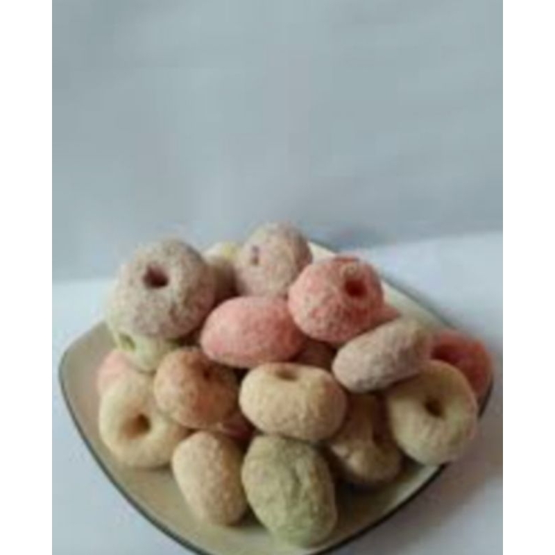 

termurah 250gram ladu donat / ladu manis warna