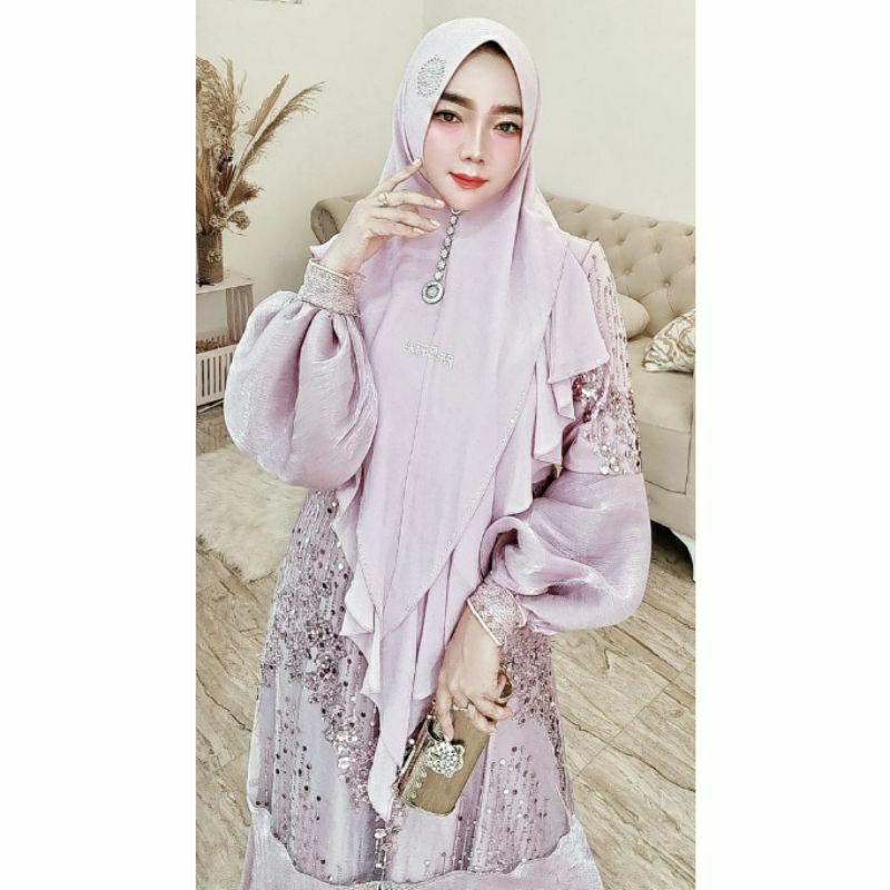 gamis puspa set syari by faesta syari