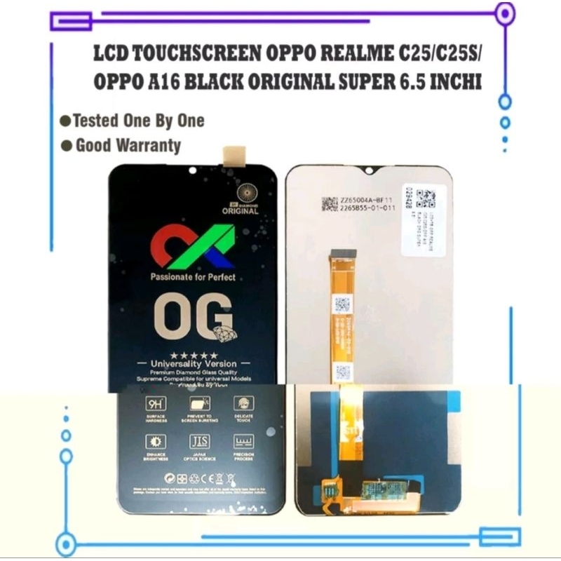 LCD TOUCHSCREEN OPPO A16/REALME C25/REALME C25S