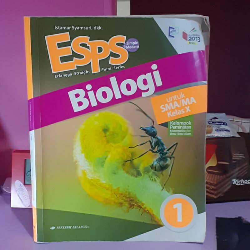 

[PROMO KEMERDEKAAN] BUKU ESPS BIOLOGI KELAS X/10 SMA ORIGINAL PENERBIT ERLANGGA BEKAS LIKE NEW