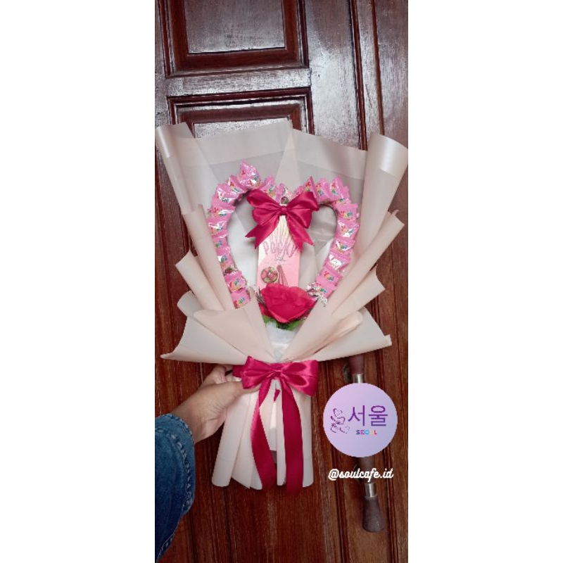 Buket Pocky Yupi Love
