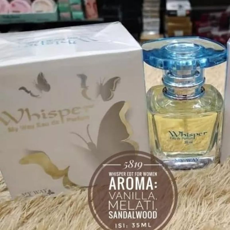 PARFUM WHISPER EDP MY WAY/PARFUM WANITA/PARFUM IMPORT