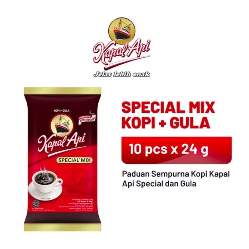 

KOPI KAPAL API SPECIAL MIX 10PCS