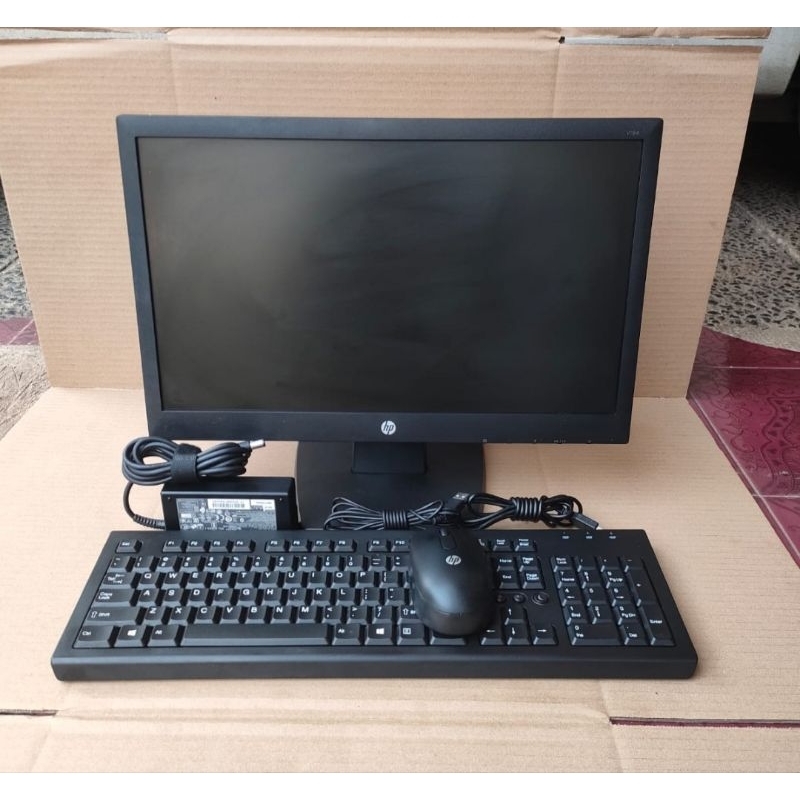 mini pc hp prodesk core i5 generasi 7 spaket led hp 19 in keybord mouse
