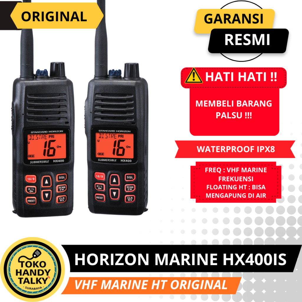 STANDARD HORIZON HX400IS MARINE HT MARINE HX-400 IS HX400 IS ORIGINAL