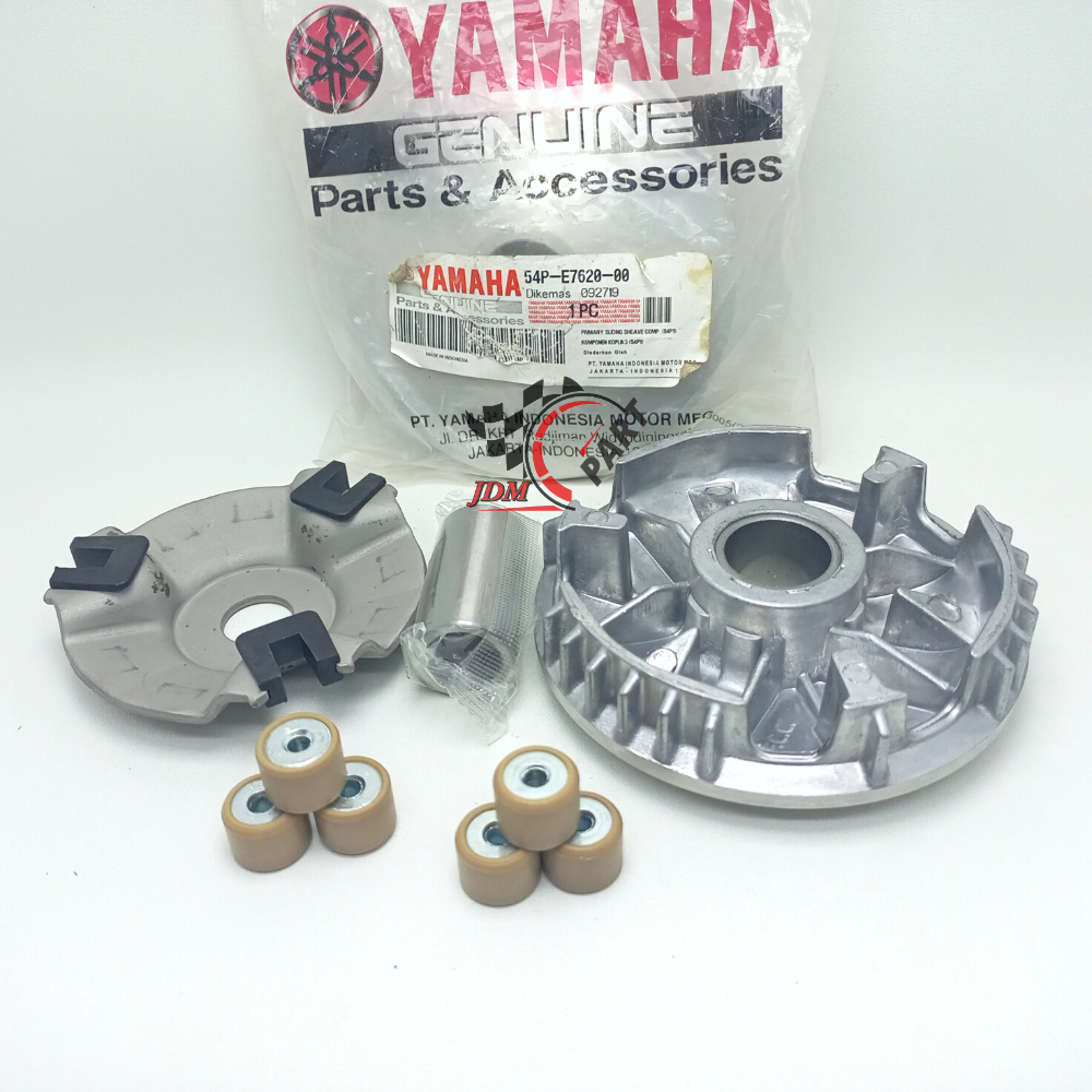 RUMAH ROLLER SET ASSY MIO J / MIO SOUL GT 110 / FINO F1 FI / X RIDE 54P/ 54P RUMAH ROLLER SET KOMPLI