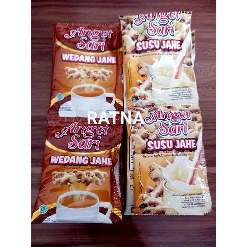 

ANGET SARI SUSU JAHE / WEDANG JAHE ( 1 Renteng isi 10 Sachet)