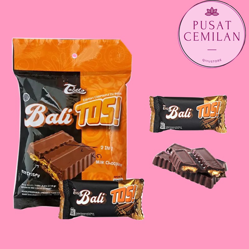 

BAG Balitos Coklat Tobelo - Cokelat Bali Pouch Isi 6pcs - Coklat Murah