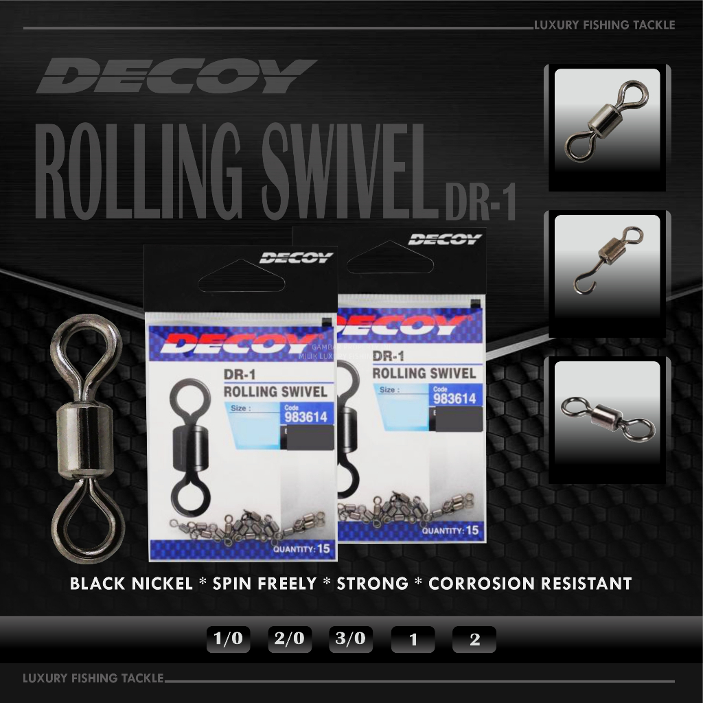 DECOY ROLLING SWIVEL DR 1