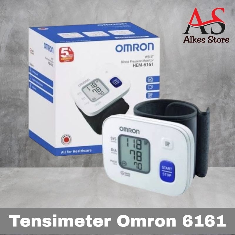 Tensimeter Digital Omron 6161  Tensimeter Pergelangan Tangan Omron 6161