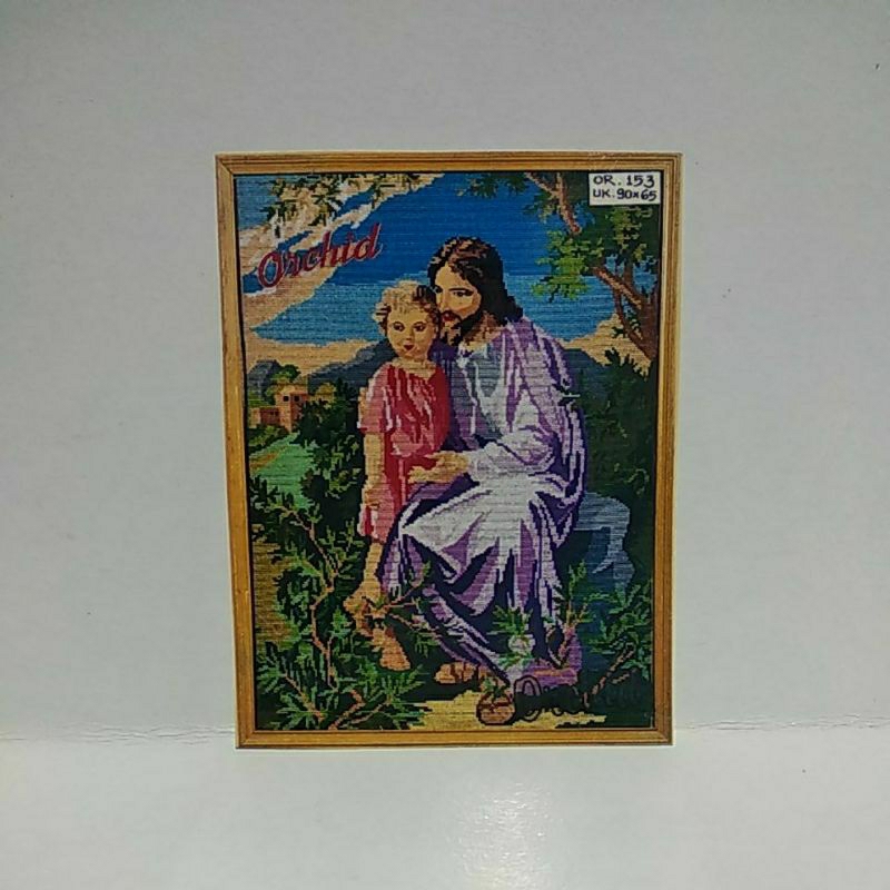 Paket Sulam Strimin Kristik Orchid 153