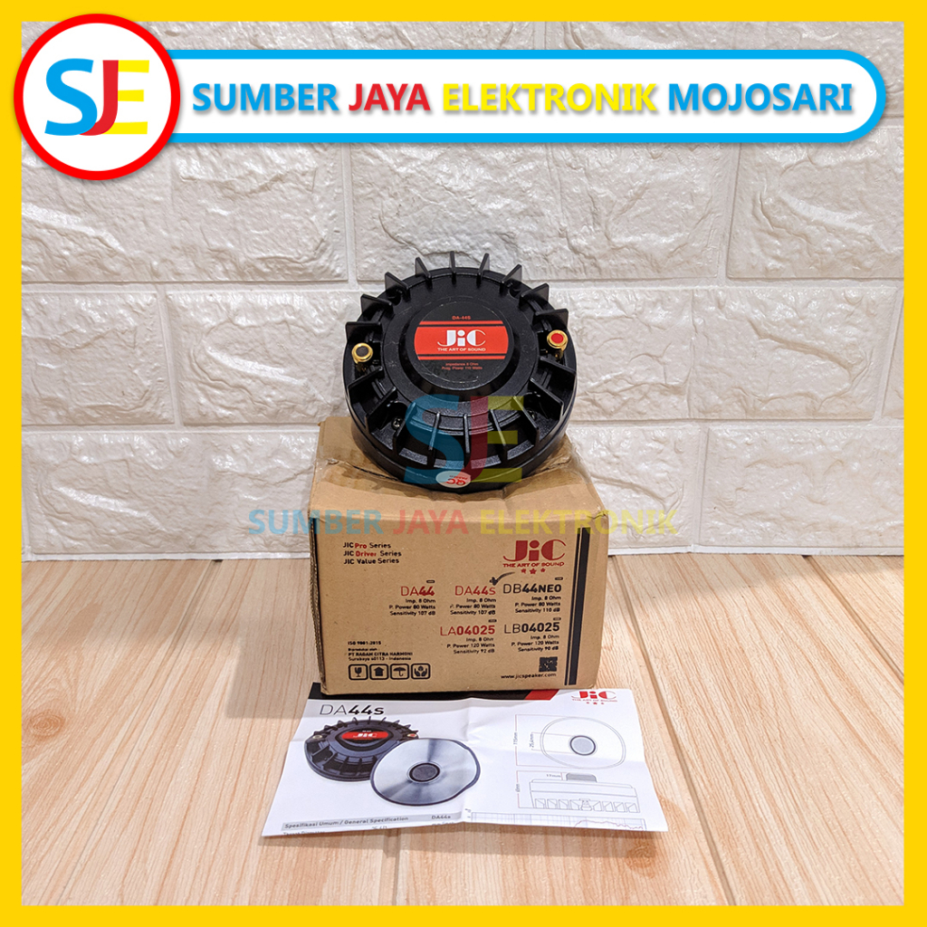 Driver / Tweeter JIC DA 44S / Compression Driver JIC