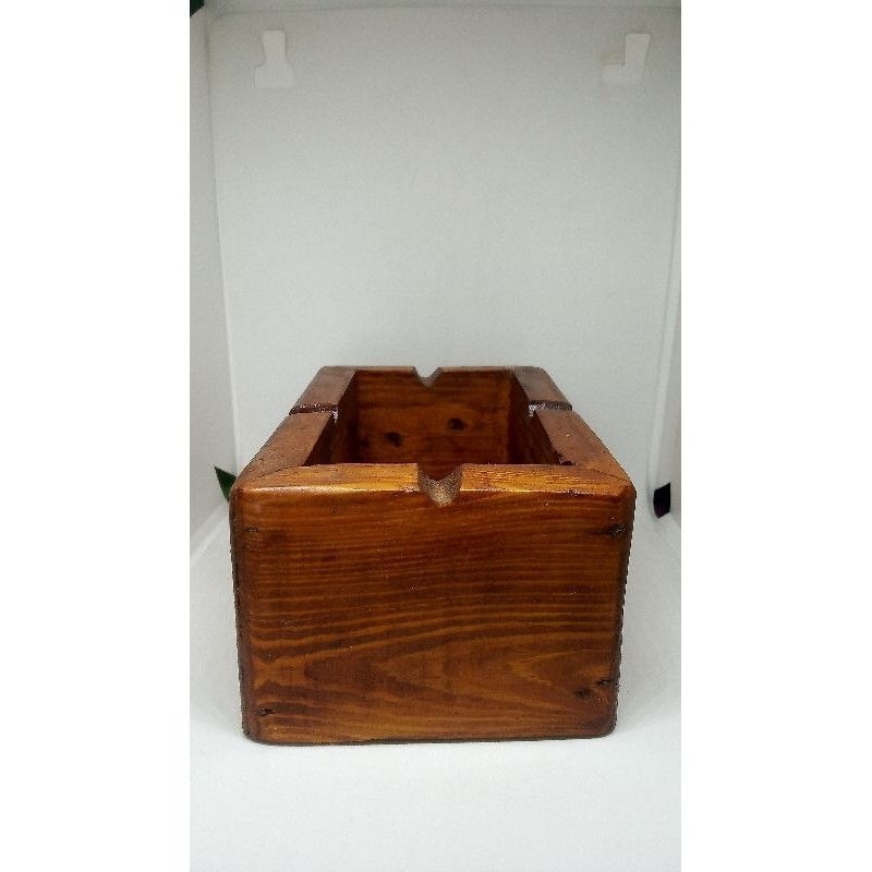 Asbak rokok classic/ Asbak rokok kayu jati belanda