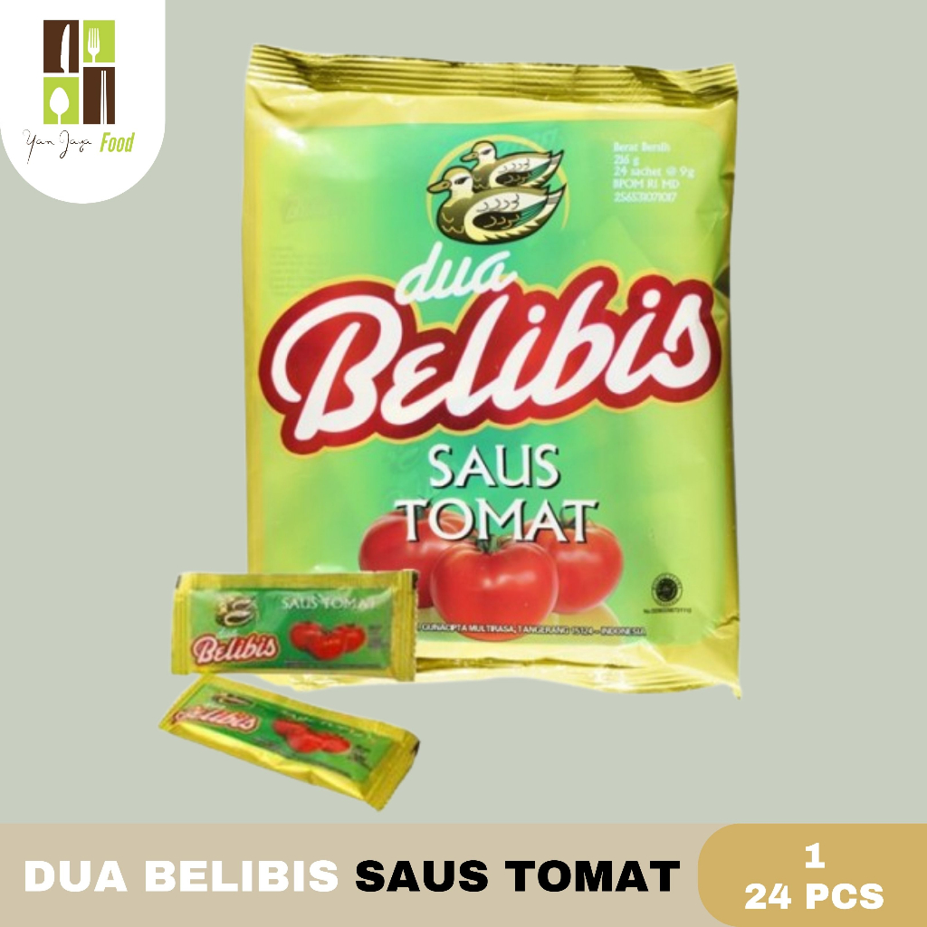 

Dua Belibis Saus Tomat Sachet Isi 24 PCS