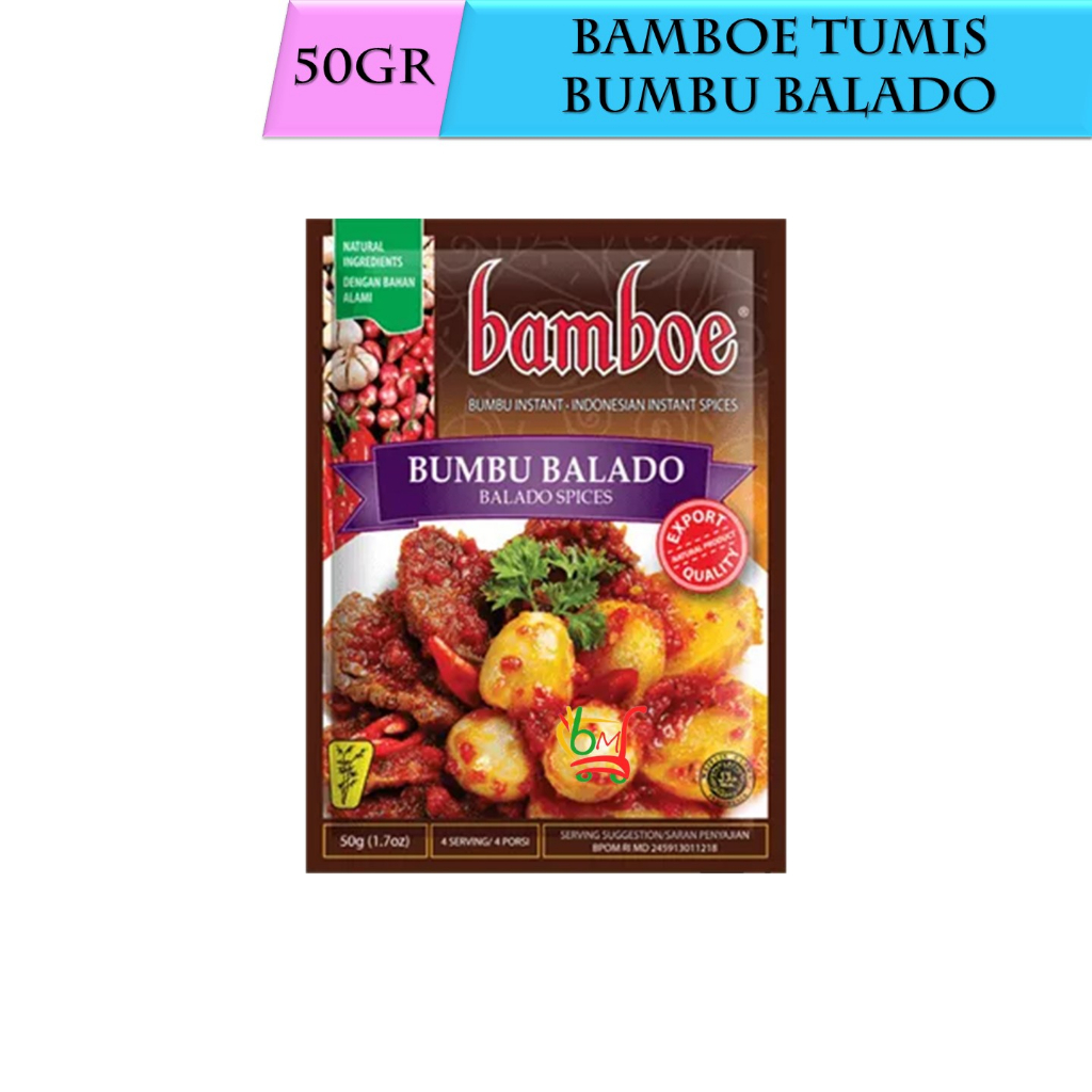 

Bamboe Balado Bumbu Masak Instan Khas Indonesia