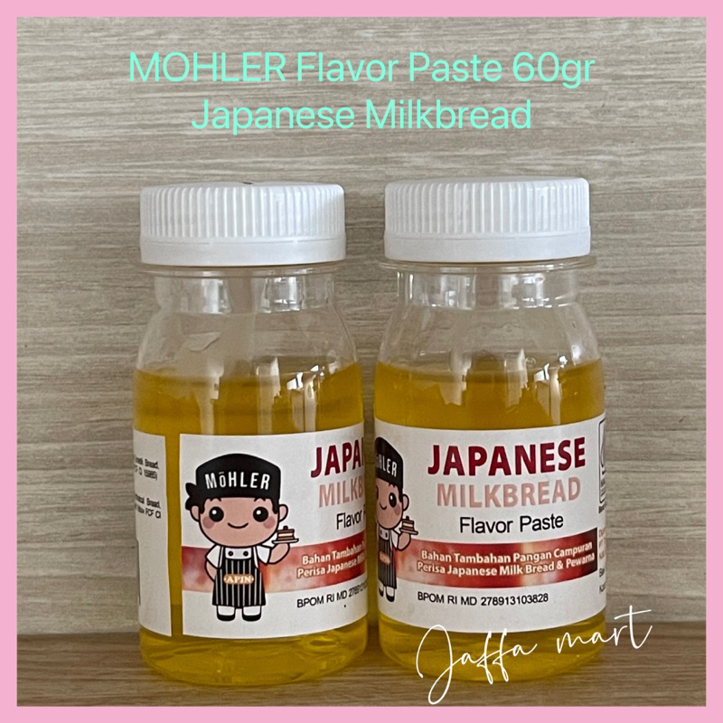 

✨️JAFFA MART✨️Pasta Perisa Pewarna MOHLER 60gr - JAPANESE MILKBREAD