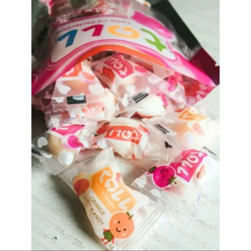 

TOLL MILK CANDY PERMEN SUSU 1 BUNGKUS ISI 30 PCS @120 GRAM