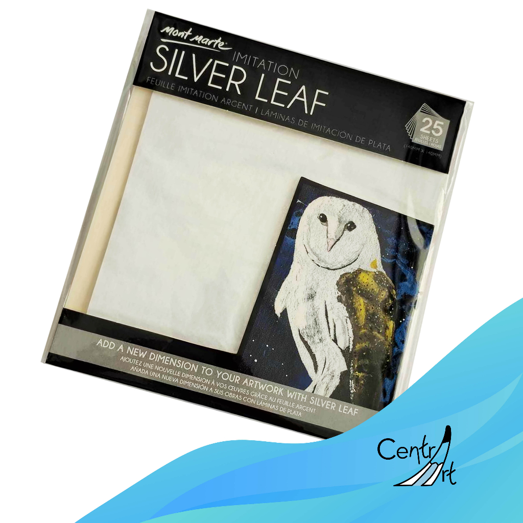 

Mont Marte Imitation Silver Leaf