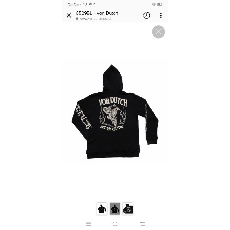 hoodie von dutch