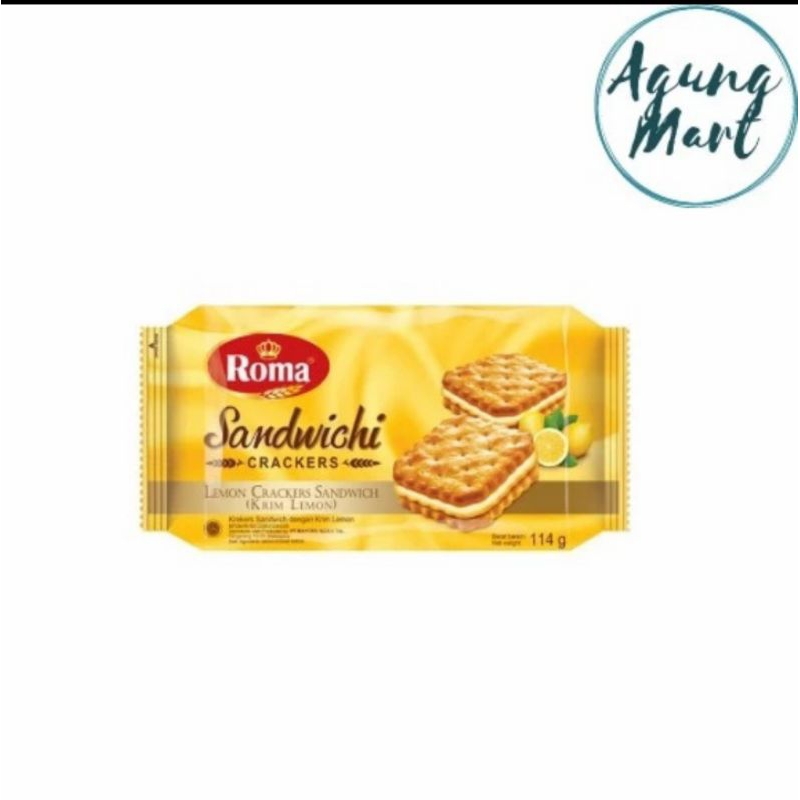 

roma sandwichi lemon crackers 120g