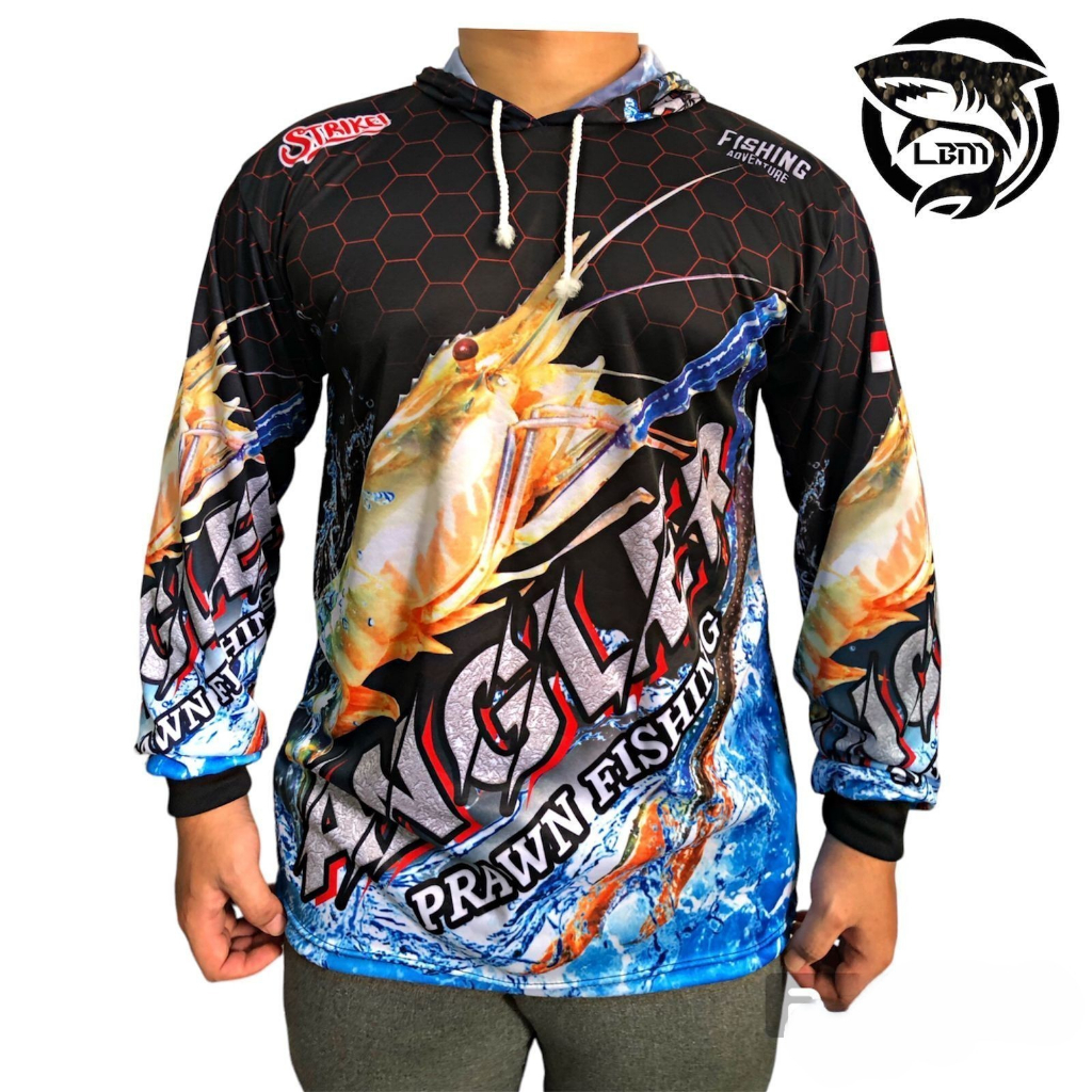 BAJU MANCING UDANG JERSEY MANCING UDANG KAOS MANCING PALING MURAH