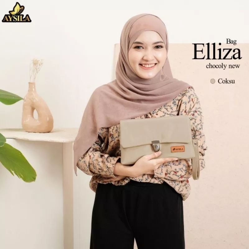 elliza bag by Aysila clutch dompet Pouch tas selempang wanita tas 2in1