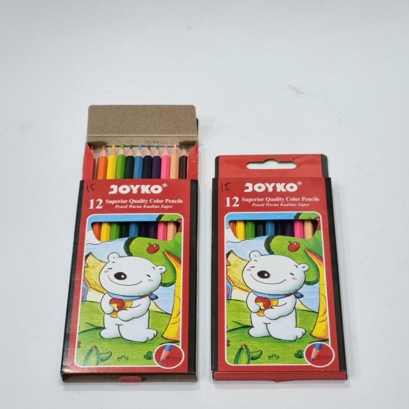 

COLOR PENCIL / PENSIL WARNA JOYKOCP 100 / CP-12 PB (12 WARNA)