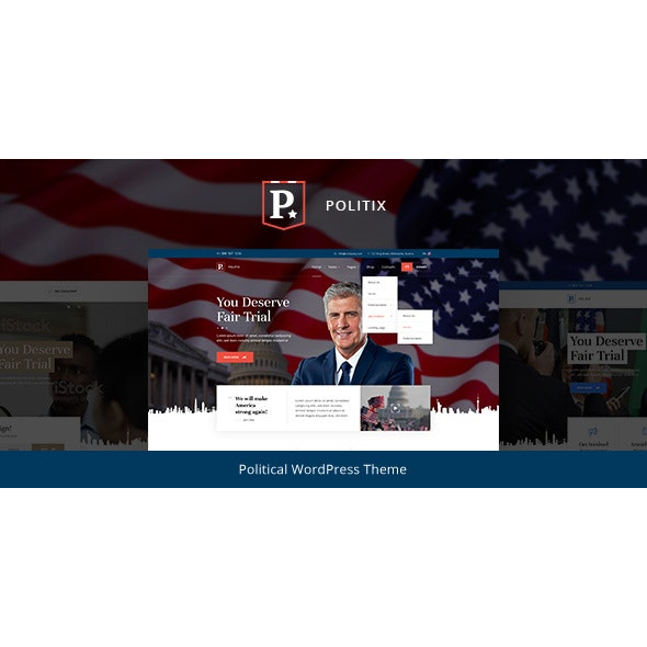 Politix - Political Campaign WordPress Theme