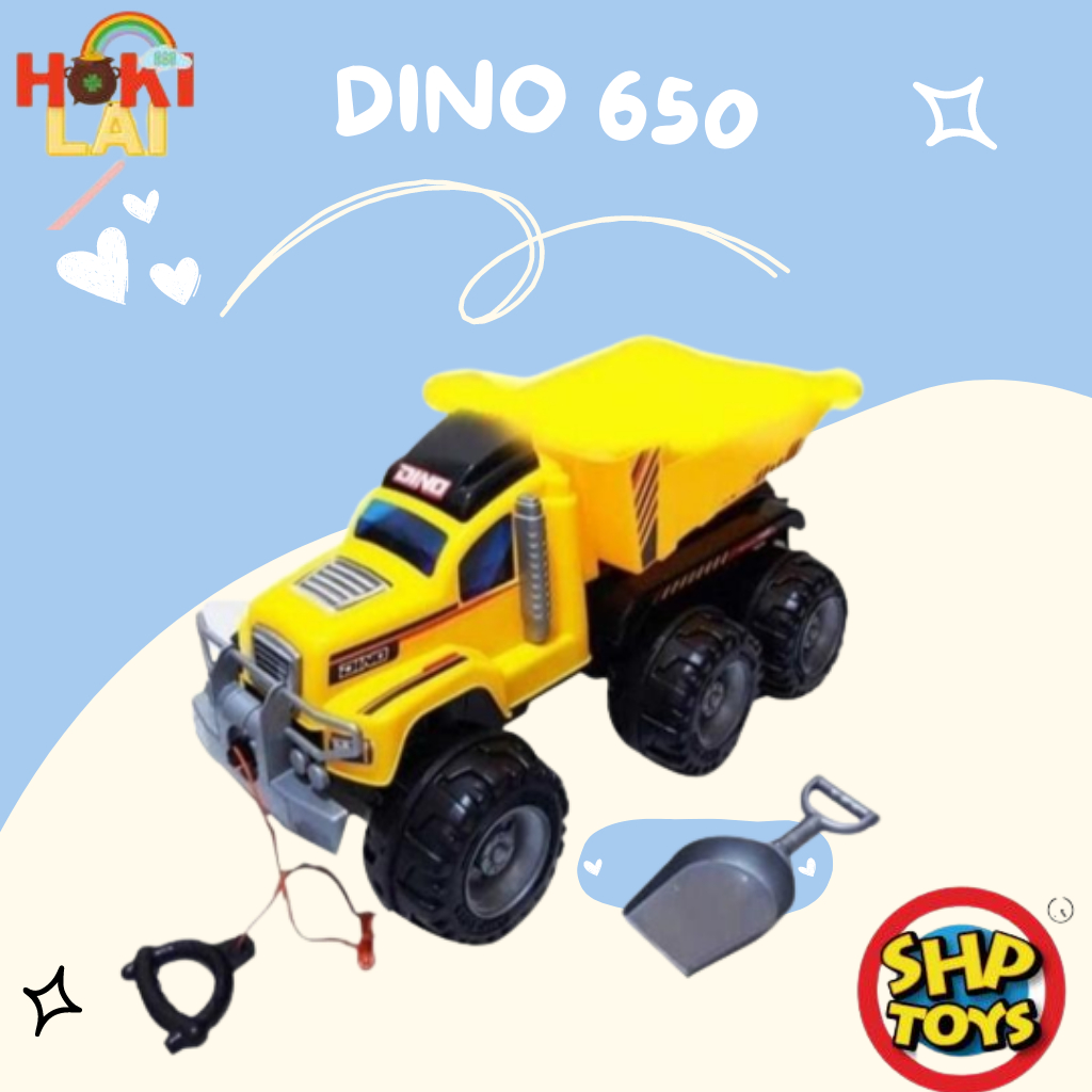 Mainan Anak DINO 650 SHP TOYS - Maenan Mobil Mobilan dorong Truk
