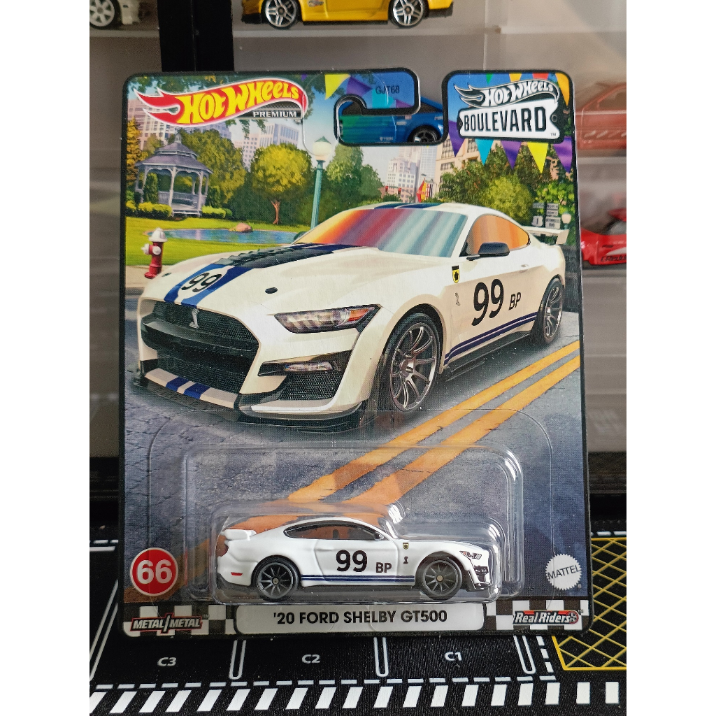 Hot Wheels Boulevard Ford Shelby GT500 Mix 2023 White