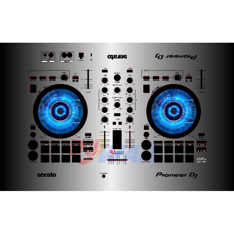 sticker pelindung alat dj musik DDJ-SB3 PIONEER