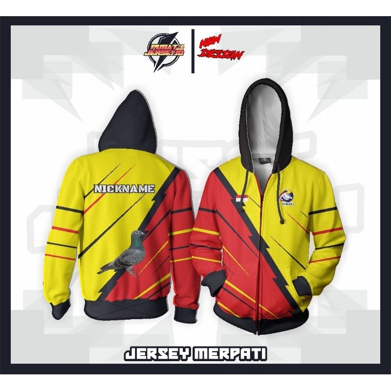 JERSEY JAKET MERPATI FREE REQUEST DESAIN