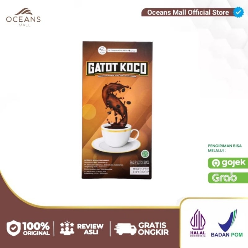 

KOPI GATOT KOCO BY DR. RICHARD LEE ASLI ORIGINAL 1 SACHET & 1 BOX