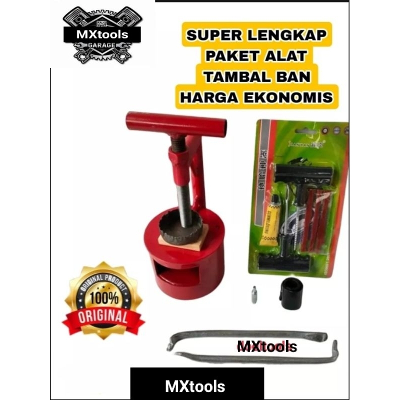Sepaket Tambal Ban Bakar Manual Komplit Tambal Ban Bakar Motor