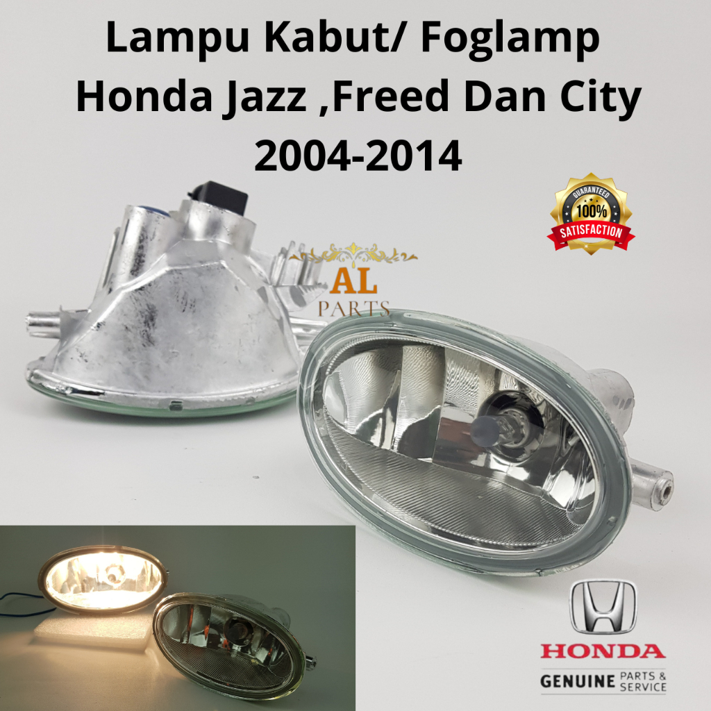 Foglamp Honda Jazz Freed City 2003-2014 /Lampu Kabut Honda Jazz Freed City 2003-2014