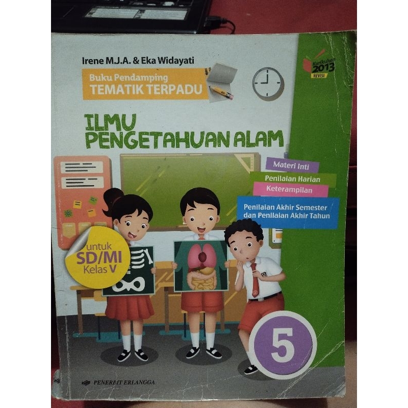 

IPA kelas 5 kurikulum 13 ORI mulus tanpa coretan ( Bekas berkualitas)