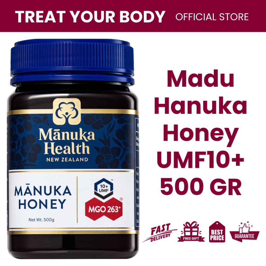 

Madu Manuka Honey UMF10+ 500gr | BPOM | ORIGINAL | PENGIRIMAN CEPAT | GARANSI RESMI