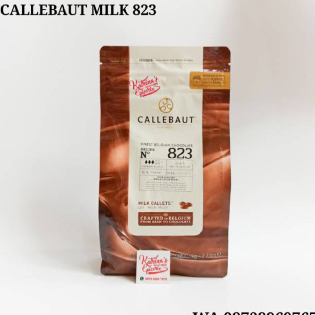 

Callebaut 823 500 Gram Milk Chocolate Couverture Cokelat Coin Rasa Susu