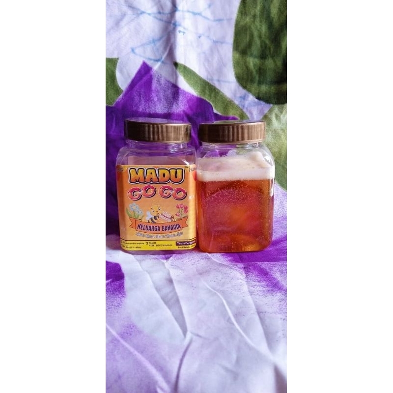 

Madu GO GO Murni Kuning Kecoklatan 300ml