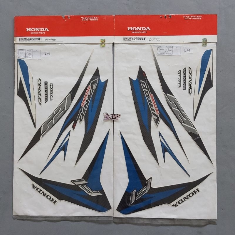 List Sticker Stripe Striping Vario 125 Old Lawas Bolep Original 871X0 KZR 600ZER/L